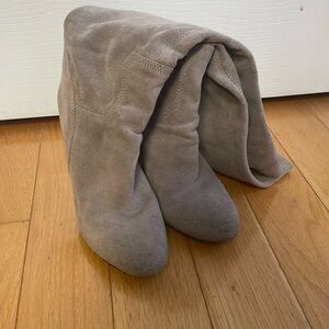 Grey Suede Aldo Boots